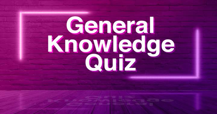 Banner for General Knowledge Quiz