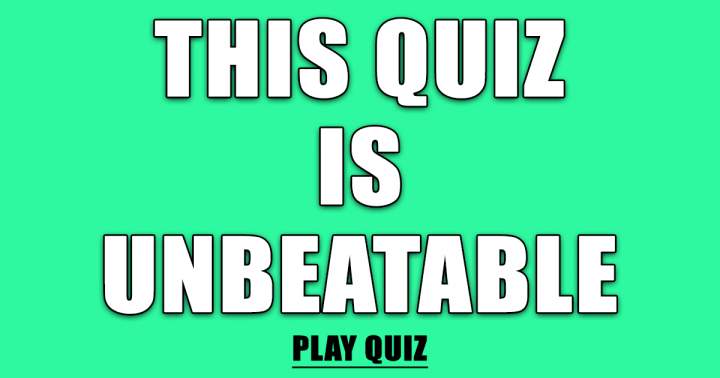 Banner for Unbeatable Knowledge Quiz