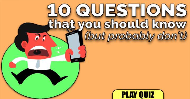 Banner for A set of 10 questions covering various topics.