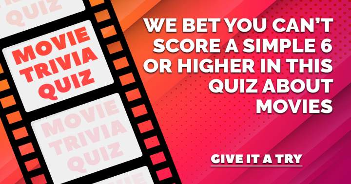 Banner for A quiz about movie trivia.