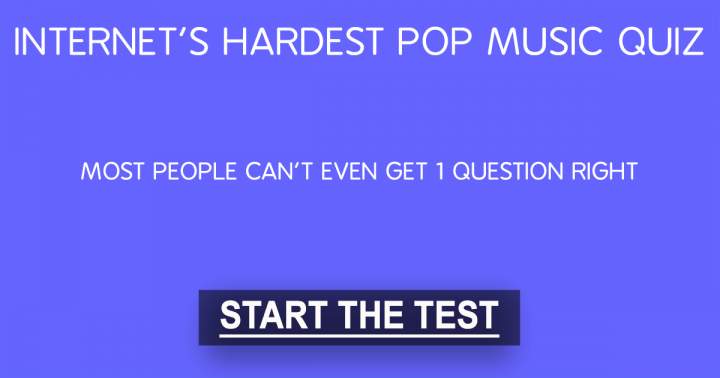 Banner for Quiz on Popular Music