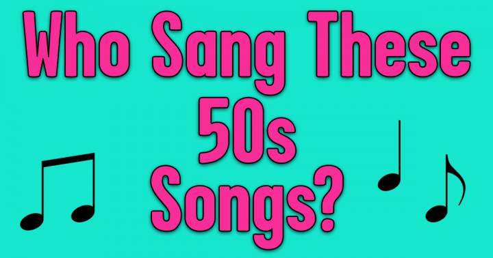 Banner for Which artist performed these 50s songs?