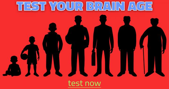 Banner for Brain Age Test