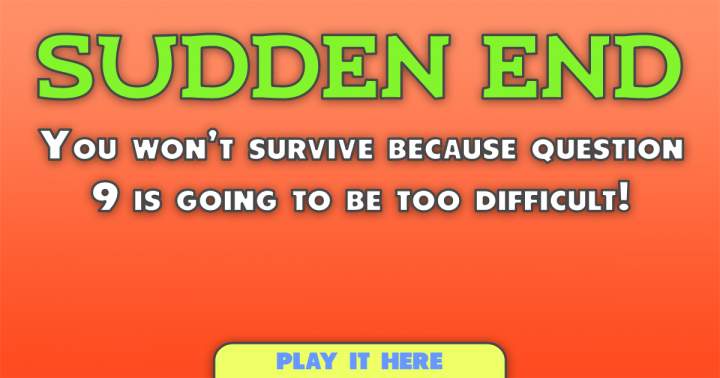 Banner for Surviving question 9 is not possible for you.