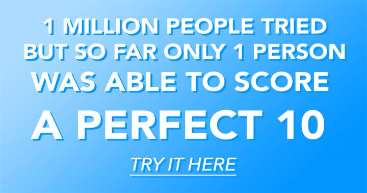 Banner for Prove to us if you are smarter than 1 million people!