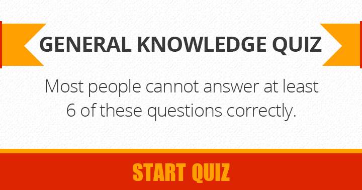 Banner for Can you answer at least 6 questions correctly?  Most subscribers failed.