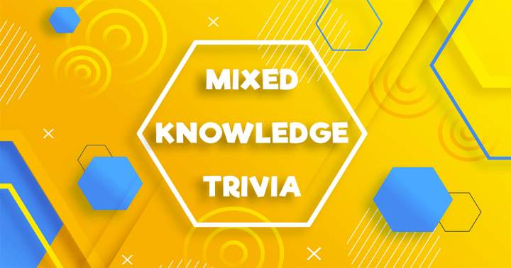 Banner for Trivia of Mixed Knowledge.