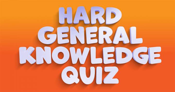 Banner for Challenging General Knowledge Quiz