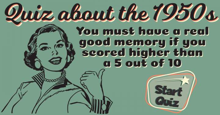 Banner for Take this quiz about the 1950s.