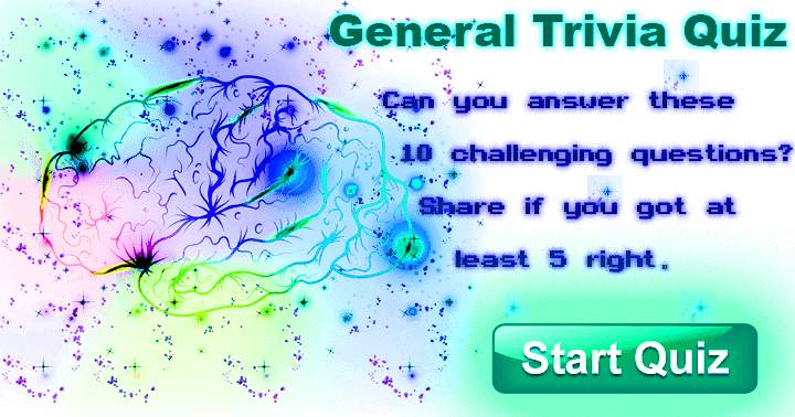 Banner for You won't be able to answer even 5 correctly, the Impossible General Knowledge Trivia.