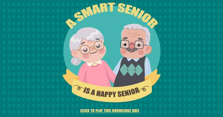 Banner for A Happy Senior Is an Intelligent Senior.