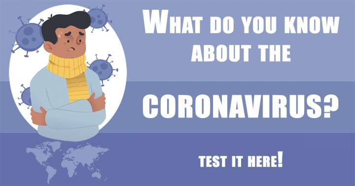 Banner for Quiz on the Coronavirus.