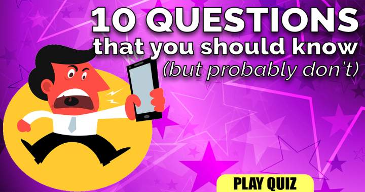 Banner for Ten questions testing your knowledge.