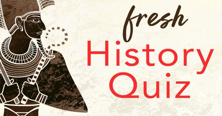 Banner for Quiz on the latest historical events