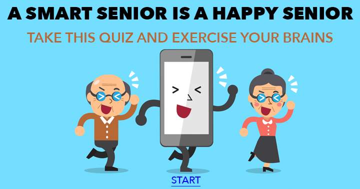 Banner for Are you an intelligent and cheerful senior?