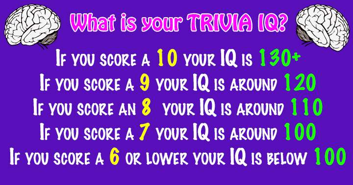 Banner for Discover your Trivia IQ!