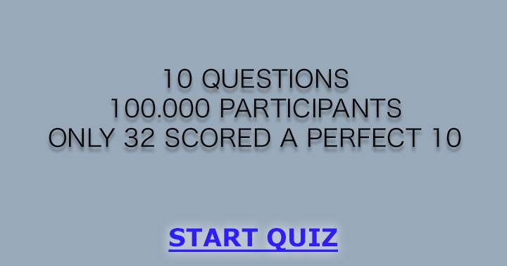 Banner for Can you correctly answer these 10 impossible questions?