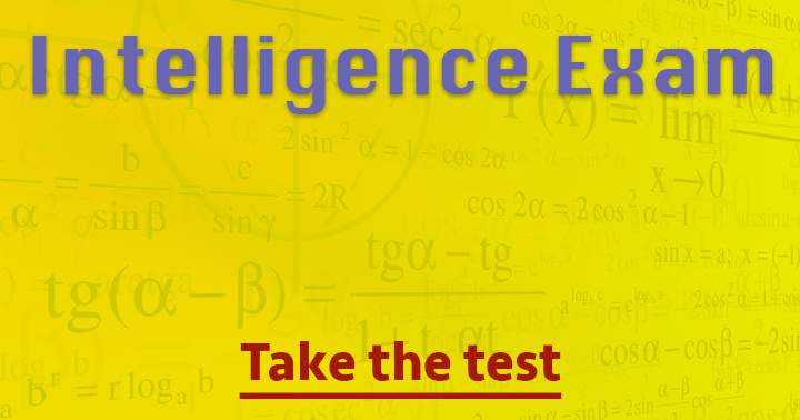 Banner for Exam on Intelligence.