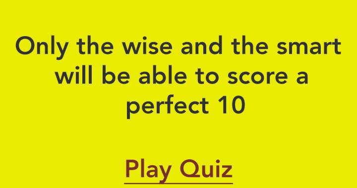 Banner for Quiz on General Knowledge