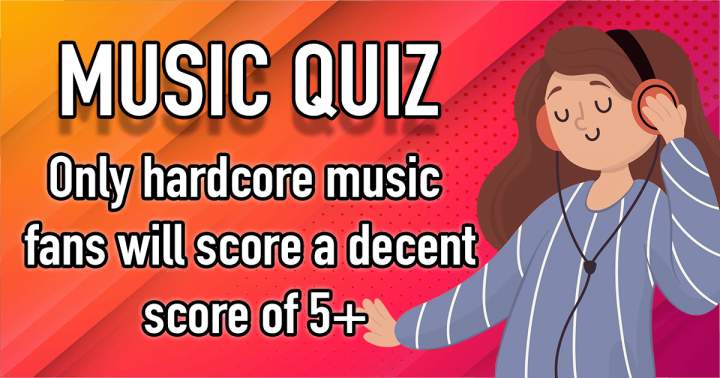 Banner for Music Quiz that poses challenges