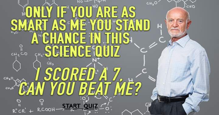 Banner for Science Quiz that cannot be defeated.