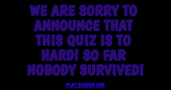 Banner for 'Sudden Termination of General Knowledge'