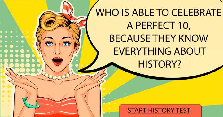 Banner for Quiz on historical events.