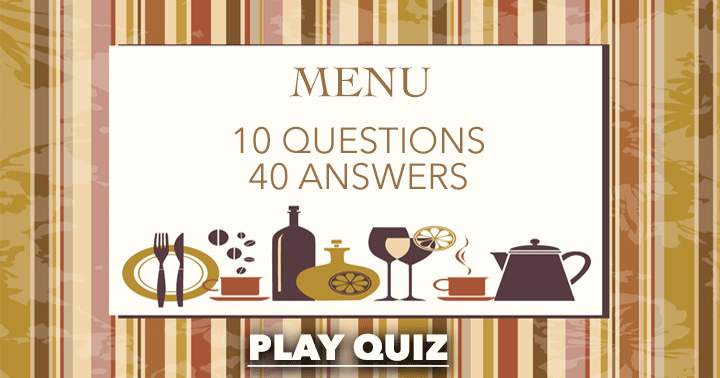 Banner for Quiz yourself on delectable food and beverages!