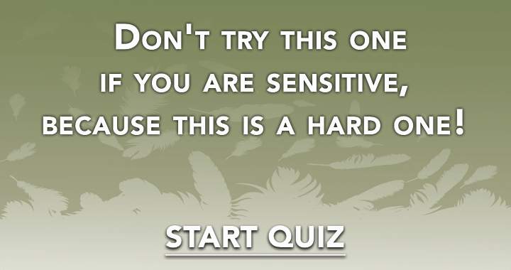 Banner for If you are sensitive, steer clear of this one as it is challenging!