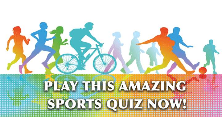 Banner for Quiz about sports.