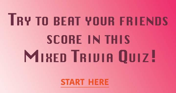 Banner for Trivia Questions that Are Mixed