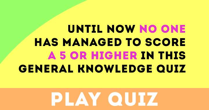 Banner for Trivia Quiz with a Mix of Questions