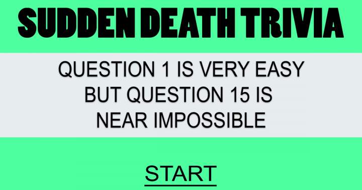 Banner for Quiz of Sudden Death