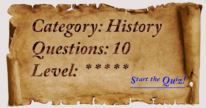 Banner for History category, difficult level.