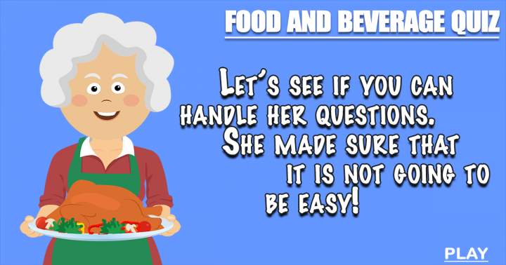 Banner for Quiz on Food and Beverage