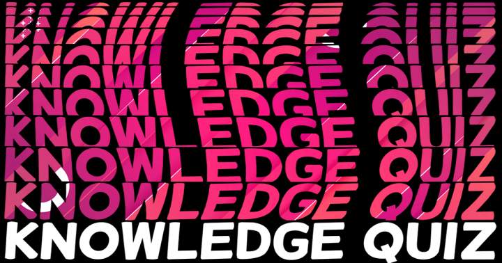 Banner for Quiz on Knowledge