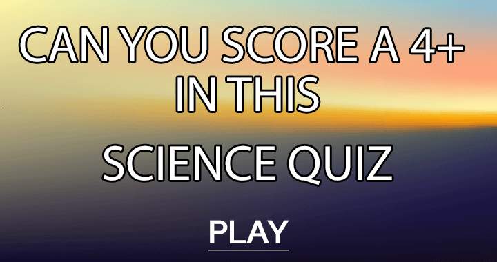 Banner for Do you have the intelligence to tackle this Science Quiz?