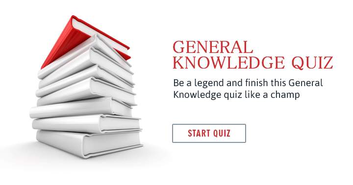 Smart individuals are the only ones who achieve a score of 75% or higher in this general knowledge quiz!