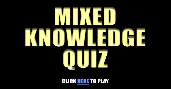 Trivia Quiz Mix