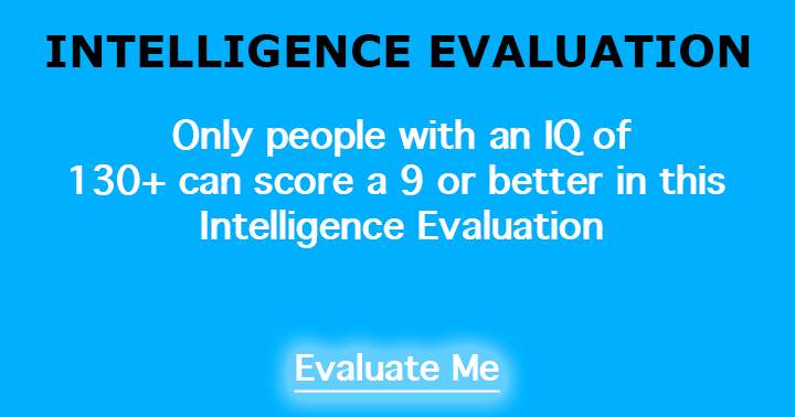 Banner for Assessment of Intelligence