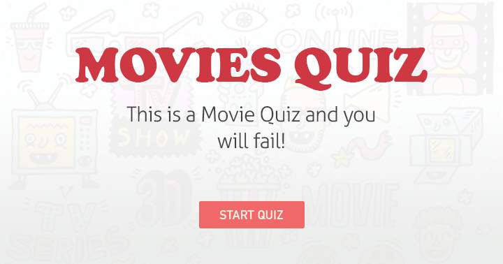 Banner for Are you prepared to accept a loss in this movie quiz?