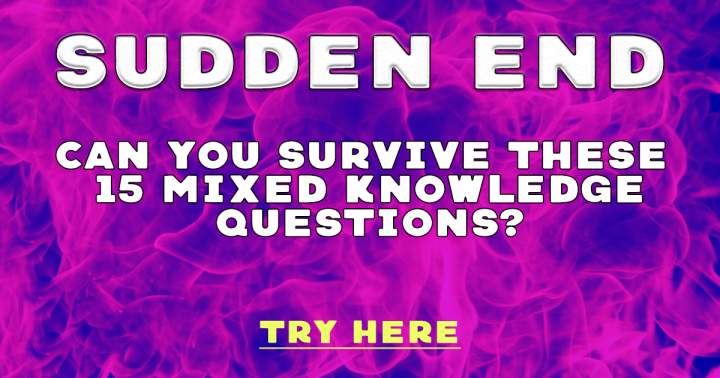 Banner for Sudden End of General Knowledge