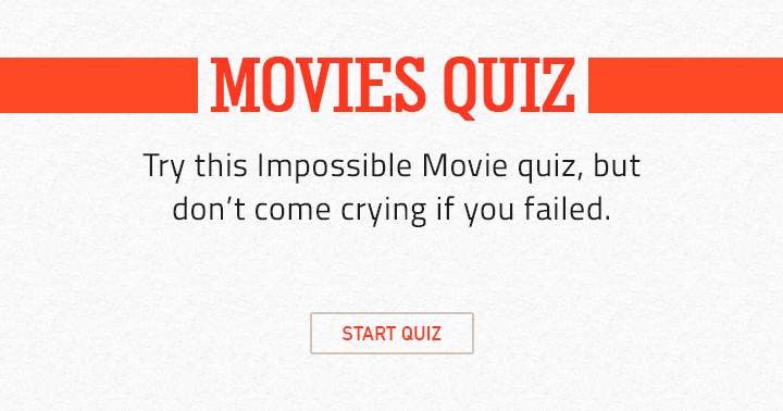 Banner for Crybabies are not allowed to take this quiz.