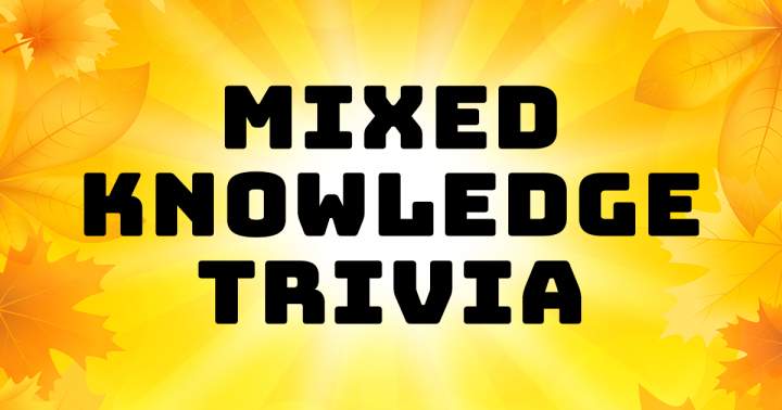 Banner for Trivia Featuring Mixed Knowledge