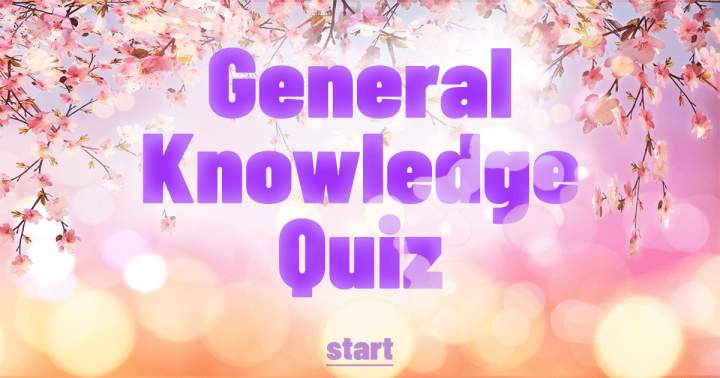 Banner for Quiz on General Knowledge