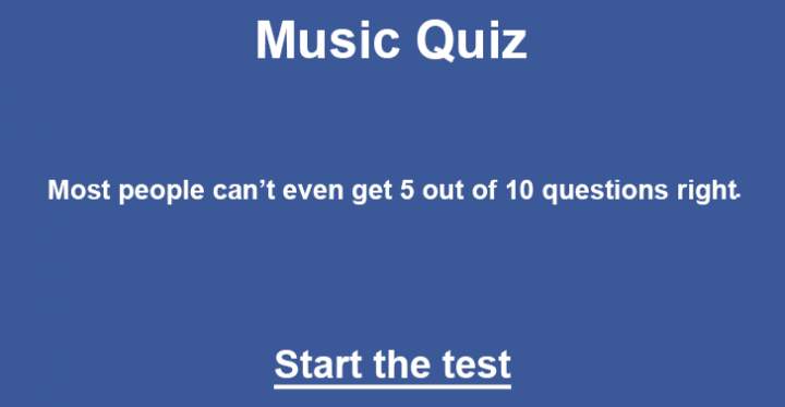 Banner for Quiz for Music Experts