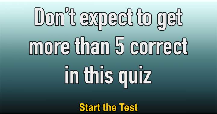 Banner for 10 questions testing general knowledge.