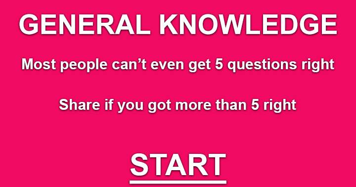 Banner for The majority of people fail to answer even five questions correctly.