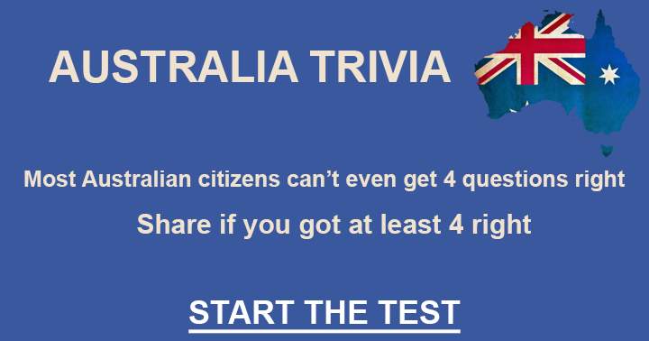 Banner for Exciting Australian Trivia Quiz