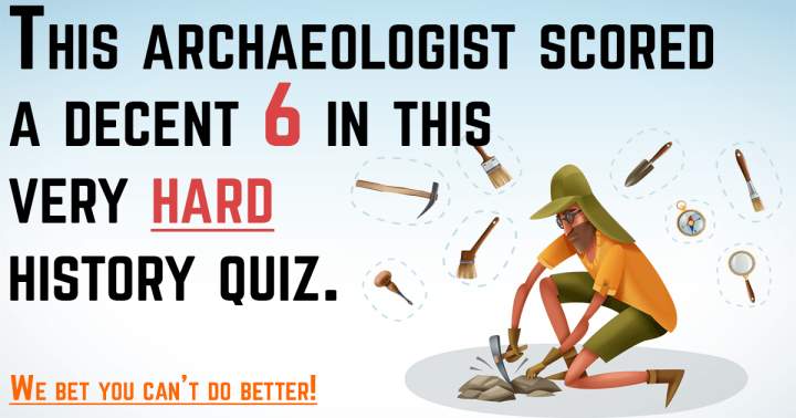 Banner for Archaeology History Quiz